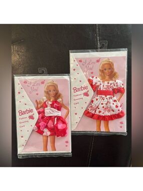 Barbie Fashion Greeting Cards - 1995 - Bundle